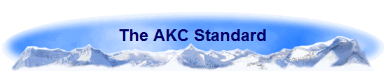 The AKC Standard